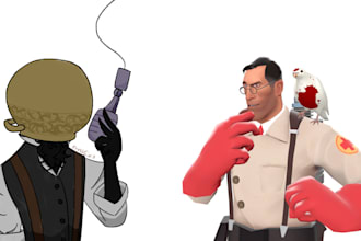 do a voice over of any script as the following characters