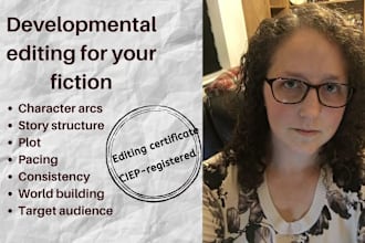 be your developmental editor