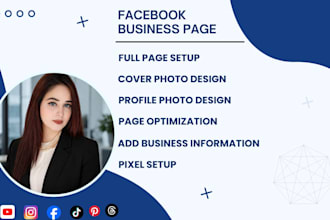 create and facebook business page or banner and cover design