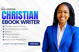 write engaging christian ebooks, bible studies, sermons, and devotionals