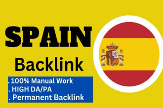 do spanish high quality tf spain dofollow es backlinks for google top ranking