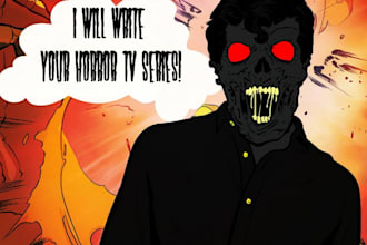 write the pilot script for an episodic horror series