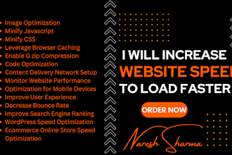 increase website speed to load faster