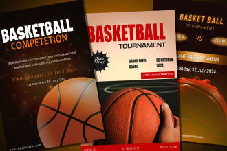 design basketball flyer, sport flyer, urgent flyer