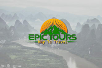 create a leisure, travel agency, vacation, tourism and adventure logo