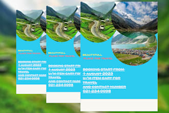 photoshop stylish flyer design