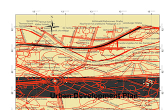 create urban development planning map for you