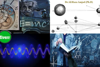 assist in physics, mathematics, biology and chemistry related projects