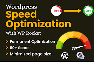 do wordpress speed optimization with wp rocket for gtmetrix
