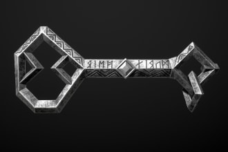 create pbr game ready 3d props