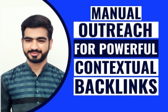 do blogger outreach to build contextual dofollow backlinks