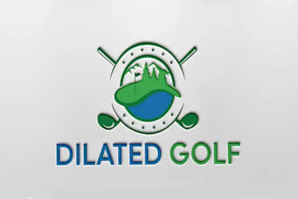 make professional outstanding golf logo design for you