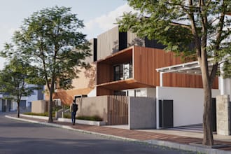 create realistic exterior 3ds renderings
