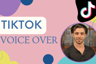 be your professional turkish tiktok voice over