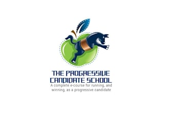 make laudable inspirational political training course logo