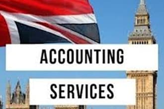 accounting and bookkeeping for UK company and tax return