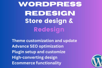 manage or wordpress redesign, revamp, clone and maintenance, website maintenance