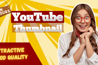 design simple youtube thumbnail