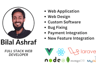 work on any PHP laravel reactjs project laravel developer
