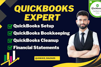 do setup, catch up, clean up, reconciliation and quickbooks bookkeeping