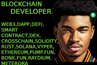 develop custom smart contracts and dapps