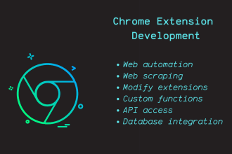 develop custom chrome extension