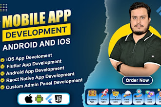 do mobile app development, android app and ios app development, flutter app