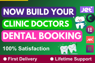 hotel, tour travels, clinic, doctor, dental, appointment booking agency website