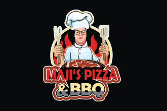 design restaurant, bar, club, bbq, pizza, bakery, cafe, food logo