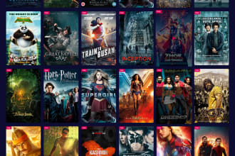 develop live streaming website ott platform live tv website