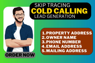 do bulk skip tracing and wholesale cold calling for you