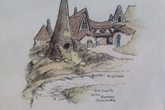 illustrate your request with mixed media