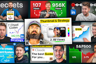 design premium youtube thumbnail that attract viewers