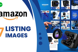 design amazon listing images and product infographic