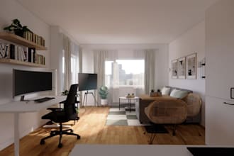 design interior furniture placement and product list