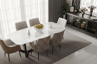do interior design render for dinning rooms