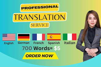 do flawless armenian, french, hebrew, dutch, italian, german, bengali translate