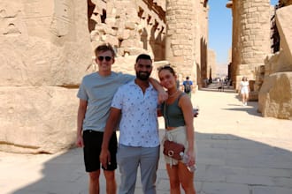 be your tour guide in egypt with a car