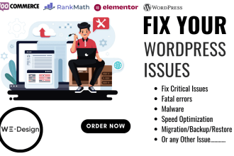 find problems in your wordpress site and troubleshoot them