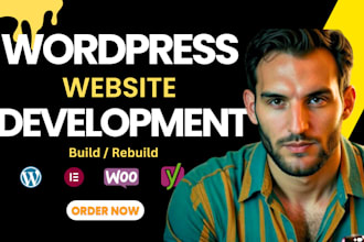 do full wordpress website development or rebuild existing