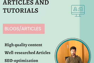 write SEO optimized programming articles and tech tutorials