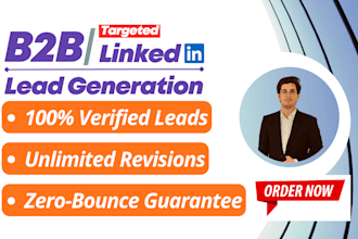 do targeted b2b leads and web research