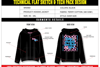 design custom fashion design or unique apparel patterns