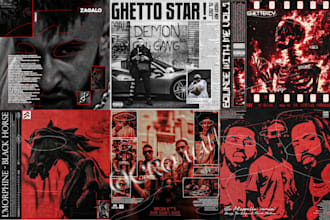 design stunning 3d album cover art or 2d music album artwork for your song