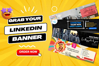 design a stunning linkedin banner that captures attention
