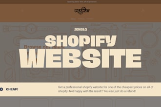 create a shopify store your products, dropshipping, print on demand norsk