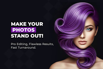 do portrait editing, retouching and enhancement