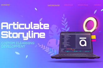 develop an elearning course in articulate storyline