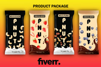 design pouch bag, mylar bag, product label, food packaging