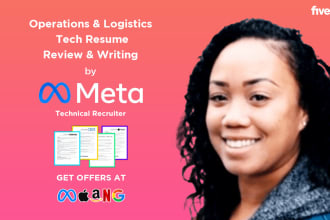 edit your operations logistics tech resume as a faang technical recruiter
